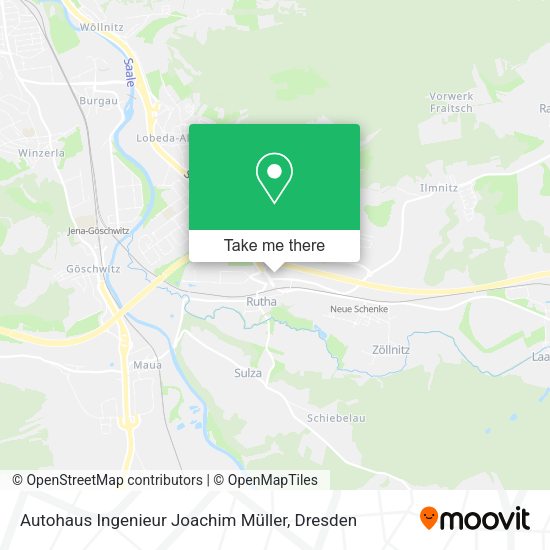 Карта Autohaus Ingenieur Joachim Müller