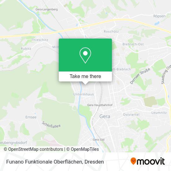 Карта Funano Funktionale Oberflächen