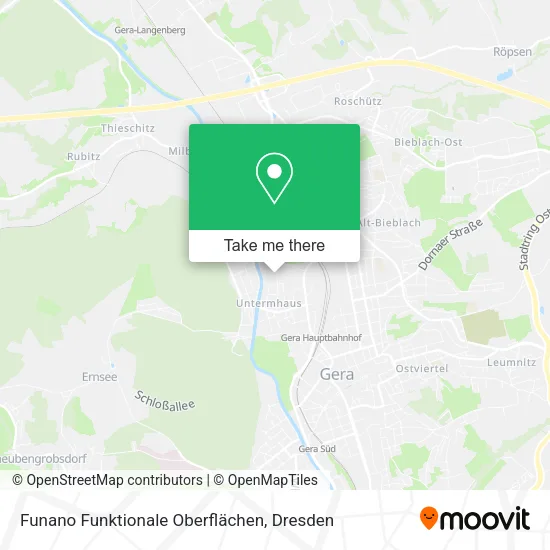 Карта Funano Funktionale Oberflächen