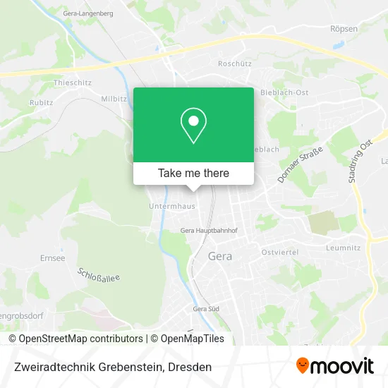 Карта Zweiradtechnik Grebenstein