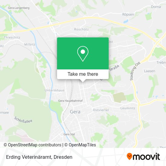 Карта Erding Veterinäramt
