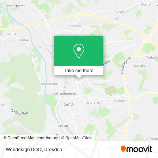 Карта Webdesign Dietz