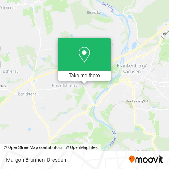 Margon Brunnen map