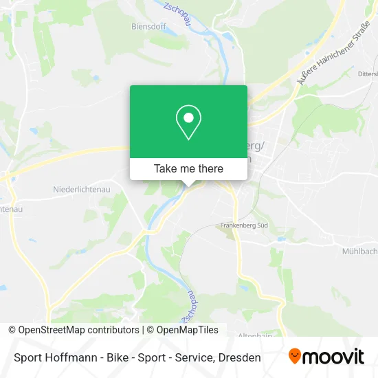 Карта Sport Hoffmann - Bike - Sport - Service