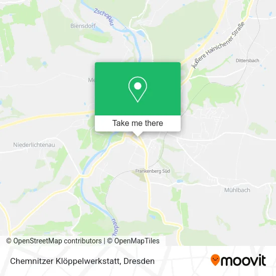 Карта Chemnitzer Klöppelwerkstatt