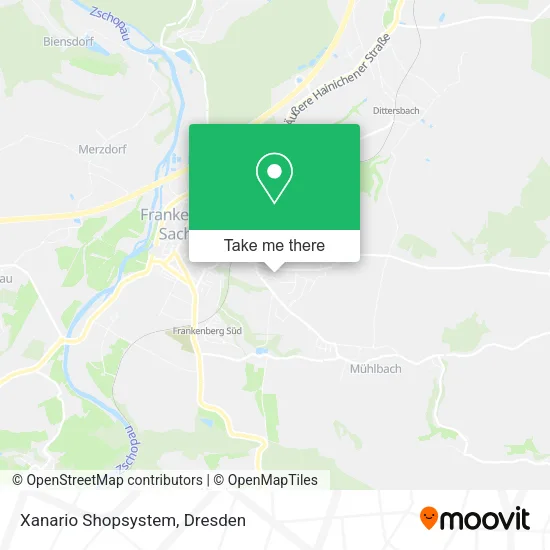 Карта Xanario Shopsystem