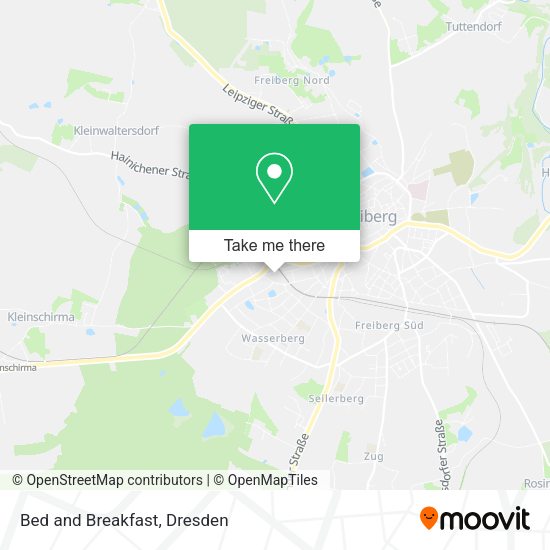 Карта Bed and Breakfast