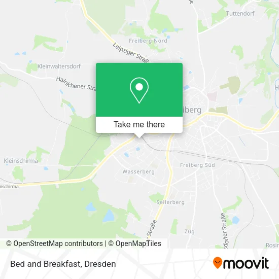 Карта Bed and Breakfast