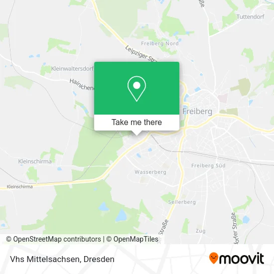 Карта Vhs Mittelsachsen