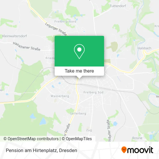 Карта Pension am Hirtenplatz