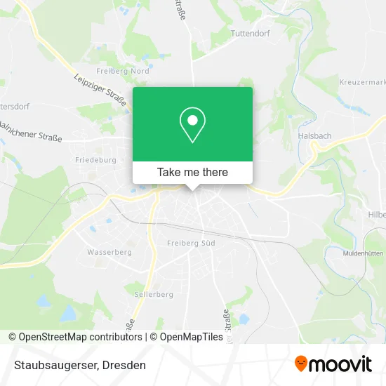 Карта Staubsaugerser