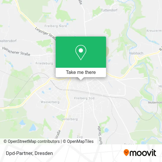 Dpd-Partner map