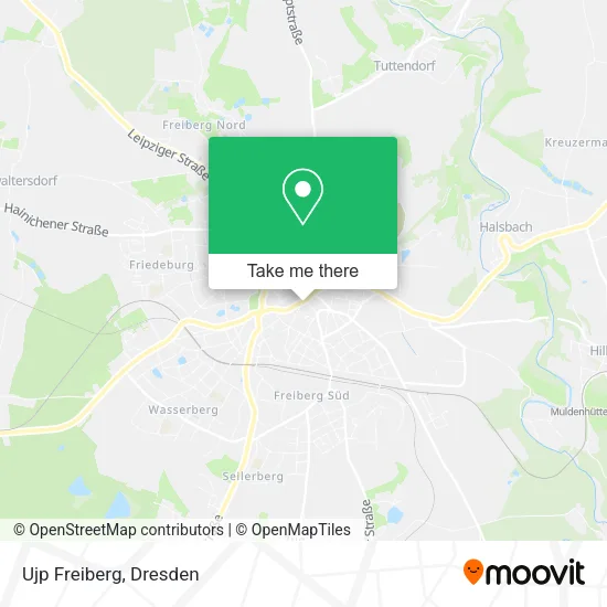 Карта Ujp Freiberg