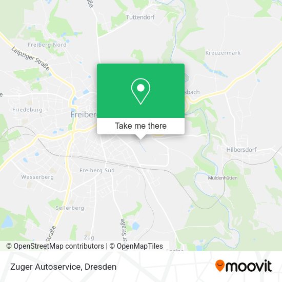 Карта Zuger Autoservice