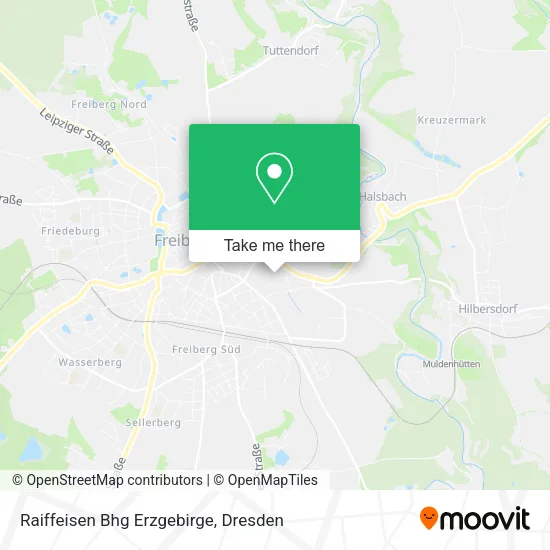 Карта Raiffeisen Bhg Erzgebirge