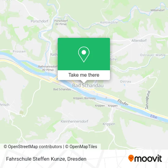 Карта Fahrschule Steffen Kunze