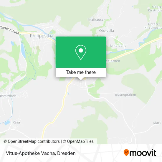 Карта Vitus-Apotheke Vacha