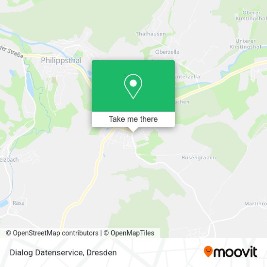 Карта Dialog Datenservice