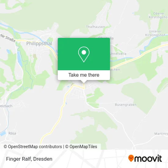 Карта Finger Ralf