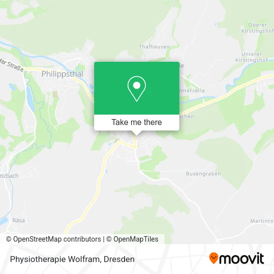 Карта Physiotherapie Wolfram