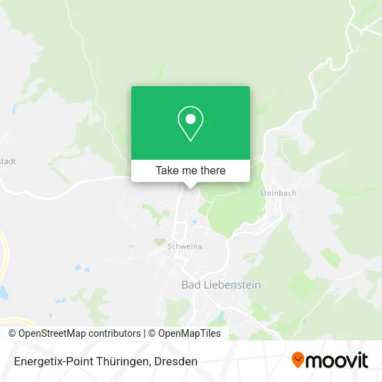 Карта Energetix-Point Thüringen