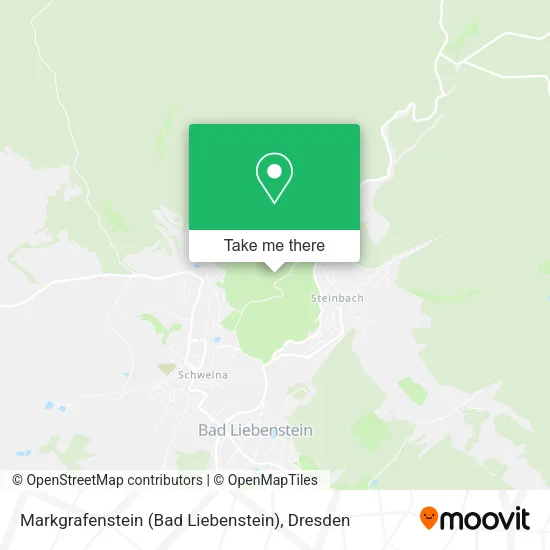 Карта Markgrafenstein (Bad Liebenstein)