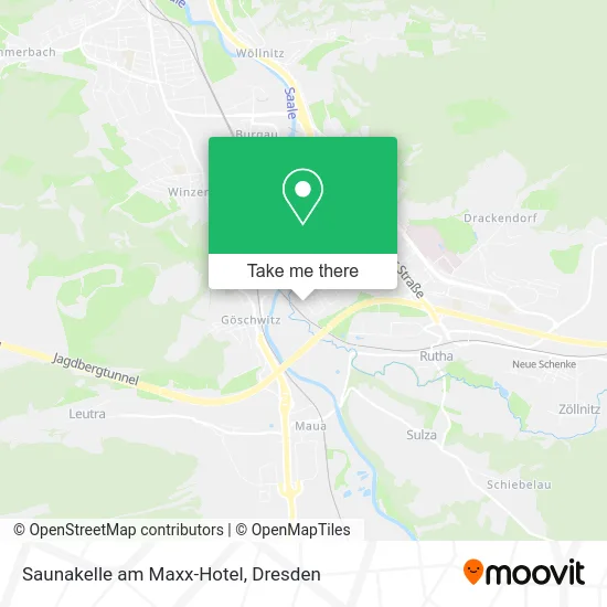 Карта Saunakelle am Maxx-Hotel