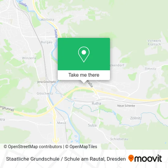 Карта Staatliche Grundschule / Schule am Rautal