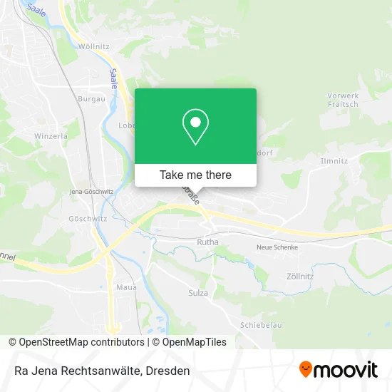 Карта Ra Jena Rechtsanwälte