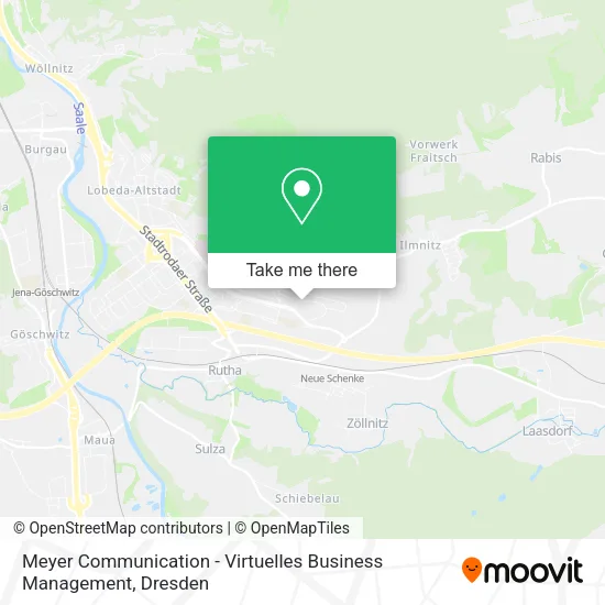 Карта Meyer Communication - Virtuelles Business Management