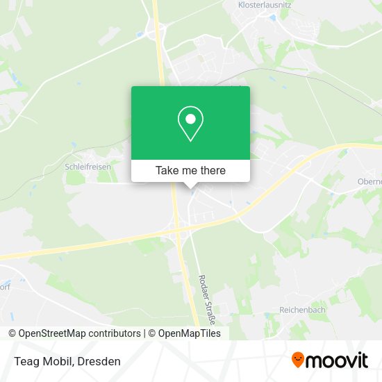 Teag Mobil map