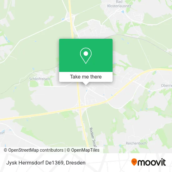 Карта Jysk Hermsdorf De1369