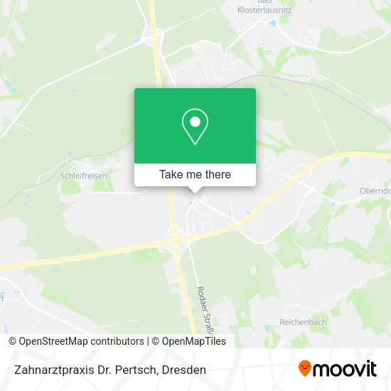 Карта Zahnarztpraxis Dr. Pertsch