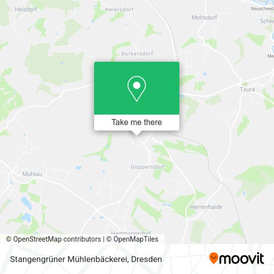 Карта Stangengrüner Mühlenbäckerei