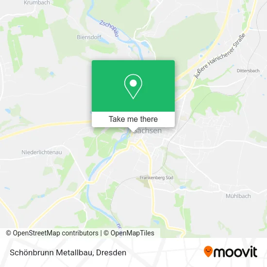 Schönbrunn Metallbau map