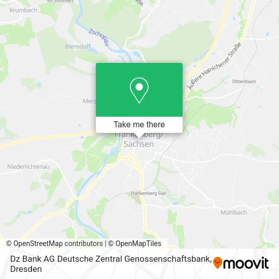 Карта Dz Bank AG Deutsche Zentral Genossenschaftsbank