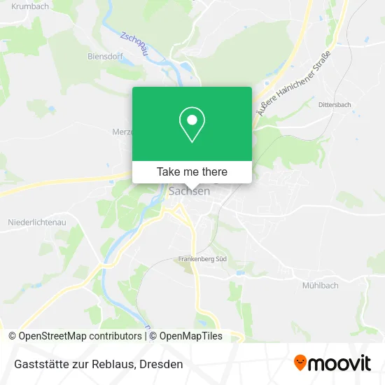 Карта Gaststätte zur Reblaus