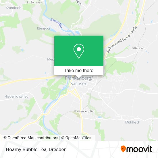 Карта Hoamy Bubble Tea