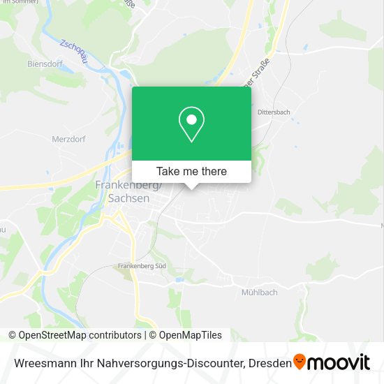Карта Wreesmann Ihr Nahversorgungs-Discounter