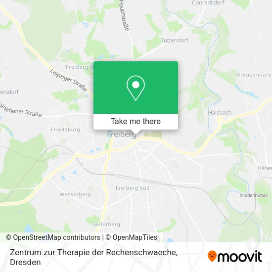 Карта Zentrum zur Therapie der Rechenschwaeche