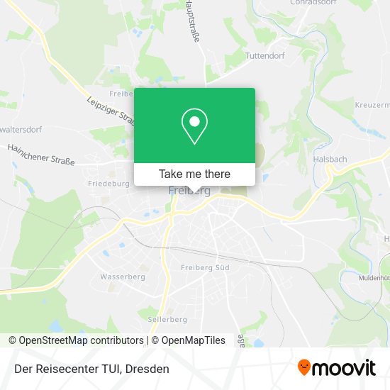 Карта Der Reisecenter TUI