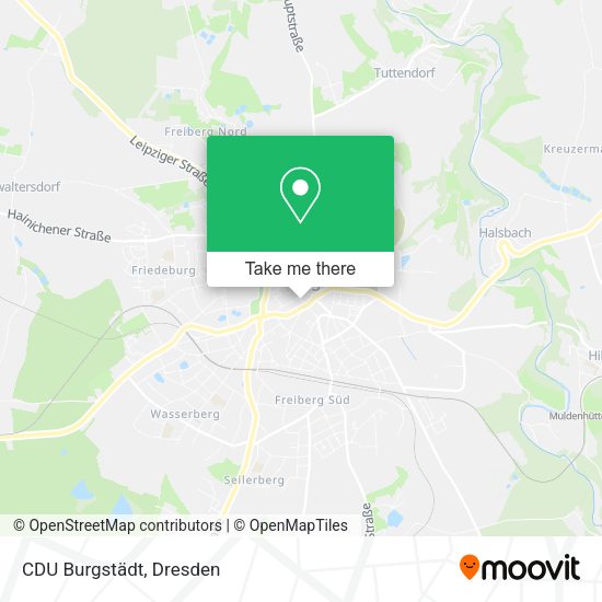 Карта CDU Burgstädt