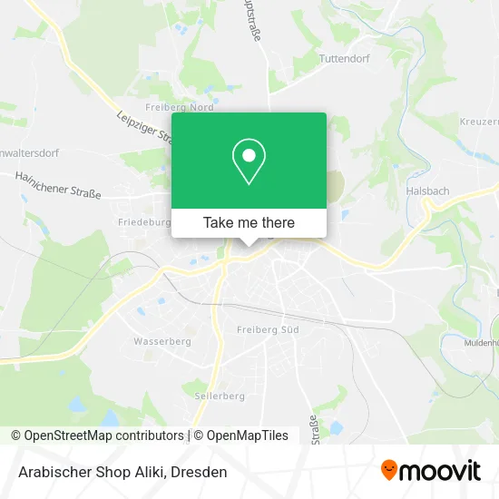 Карта Arabischer Shop Aliki