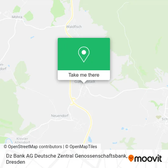 Карта Dz Bank AG Deutsche Zentral Genossenschaftsbank