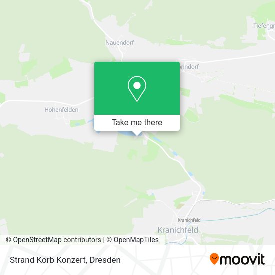 Карта Strand Korb Konzert