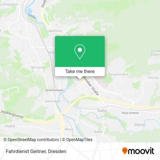 Карта Fahrdienst Geitner