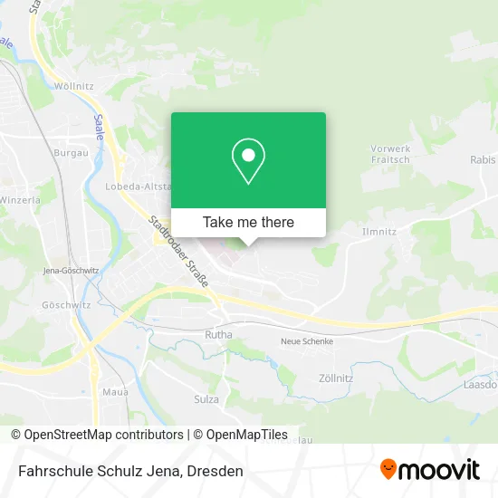 Карта Fahrschule Schulz Jena
