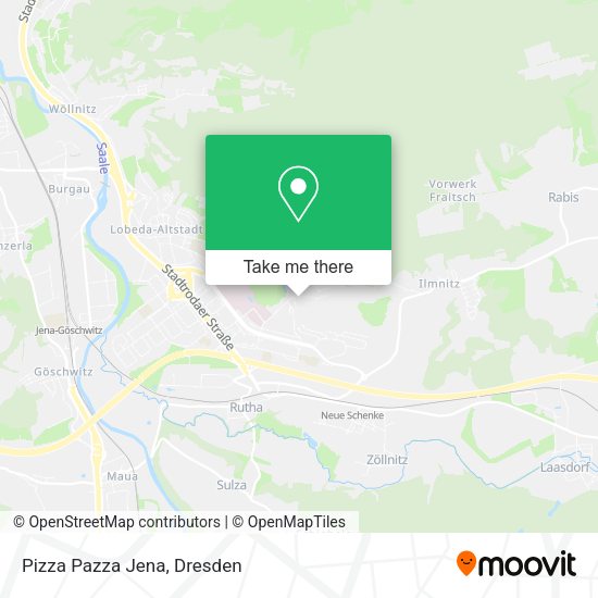 Карта Pizza Pazza Jena