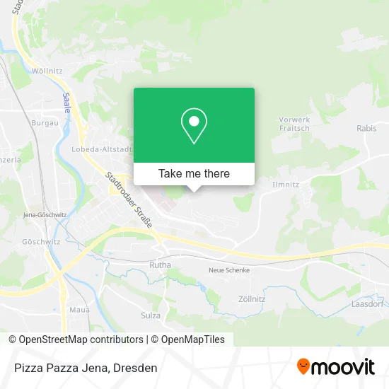 Карта Pizza Pazza Jena