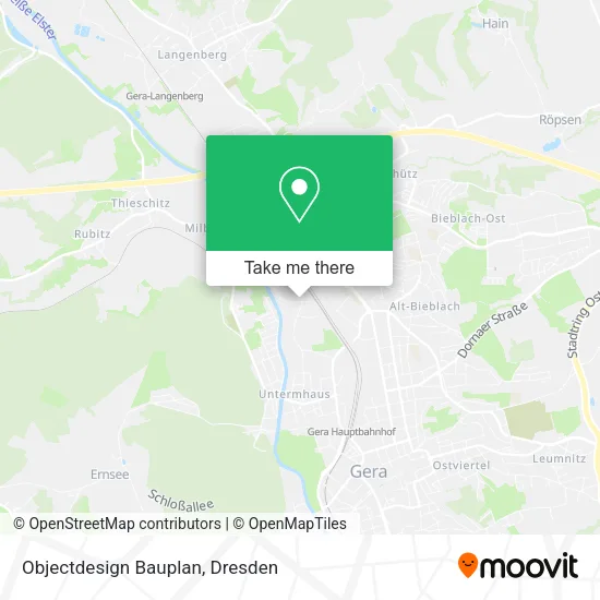 Карта Objectdesign Bauplan